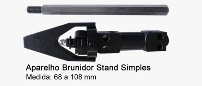 Aparelho Brunidor Stand SIMPLES 68 a 108mm (sem acessórios)
