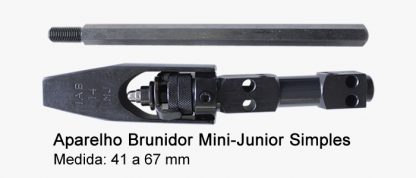 Aparelho Brunidor Mini JR SIMPLES 41 a 67mm (sem acessórios)