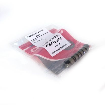 (pacote 08 peças) Retentor de Válvula Fiat Fire 1.4 8V (5mm) - Jago (Viton) - Image 3