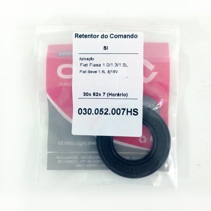 Retentor de Comando Fiat Fiasa 1.0/1.3/1.5 - Fiat Sevel 1.6 8/16V - Jago (un)