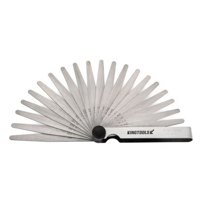 CALIBRADORES DE FOLGA (JOGO) - 0.05-1MM (20 LAMINAS) - Kingtools
