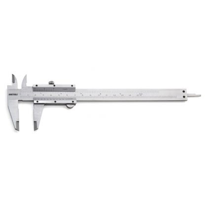 PAQUÍMETRO UNIVERSAL AÇO CARBONO 0.05MM/1/128" - 150mm/6" - Kingtools