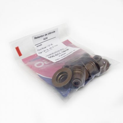 (pacote 08 peças) Retentor de Válvula Ford Rocan 1.0/1.6 - Fiat 1.6/1.8 16V E.Torq (após 10) - Jago (poliacrílico) - Image 2