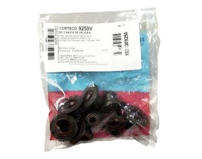 (pacote 08 peças) Retentor de Válvula Ford Rocan 8V 9250V - Corteco